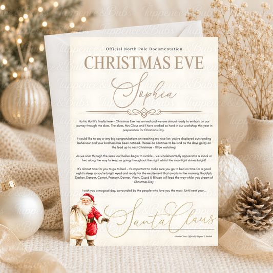 Personalised Santa Christmas Letter – 4 Designs