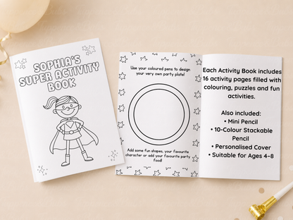Super Hero Girl Activity Book (A5)