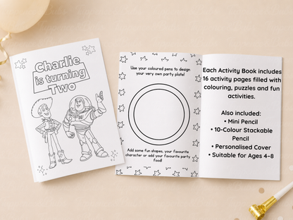Toy Themed Activity Book (A5)