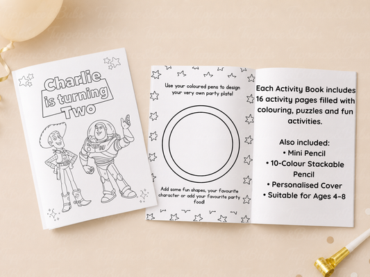 Toy Themed Activity Book (A5)