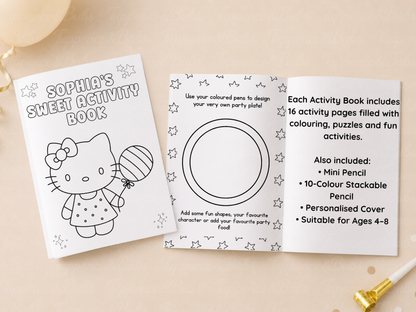 Hello Kitty Themed Activity Book (A5)