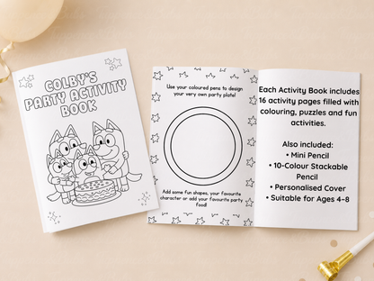 Bluey Themed Activity Book (A5)