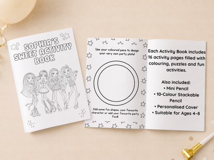 Monster High Themed Activity Book (A5)