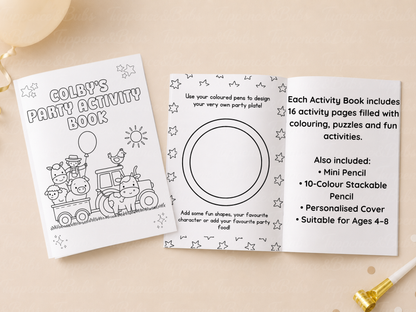 Farm Themed Activity Book (A5)