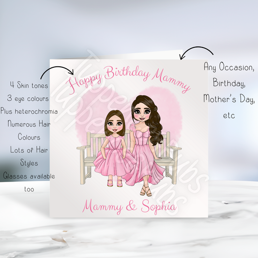 Mummy & Me Birthday Card