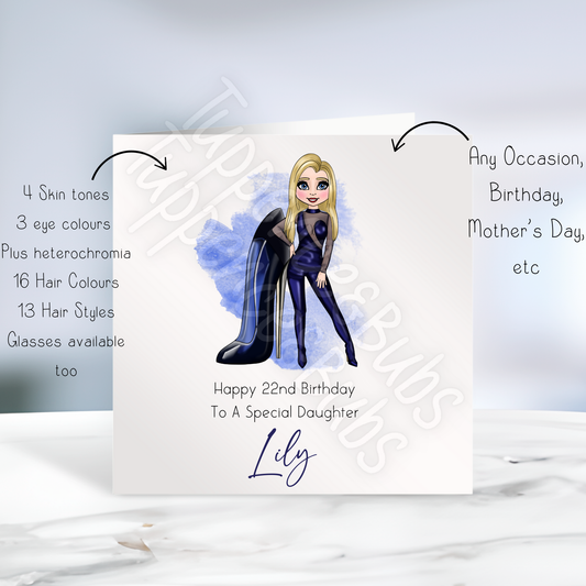 Carolina Perfume Inspired Birthday Card