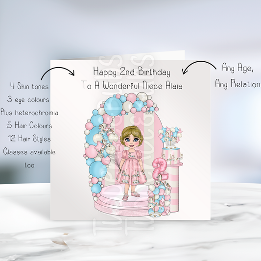 Carousel Inspired Birthday Card