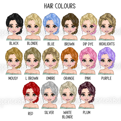 Beauty Inspired Christmas Gift Tags