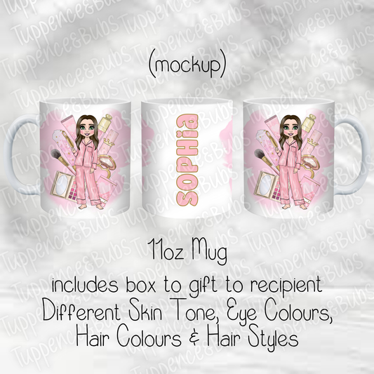 Pink beauty Inspired Mug