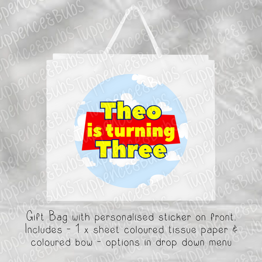 Toy Inspired Gift Bag - 2 Colours