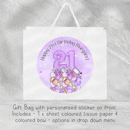Make Up Inspired Gift Bag - 3 Designs
