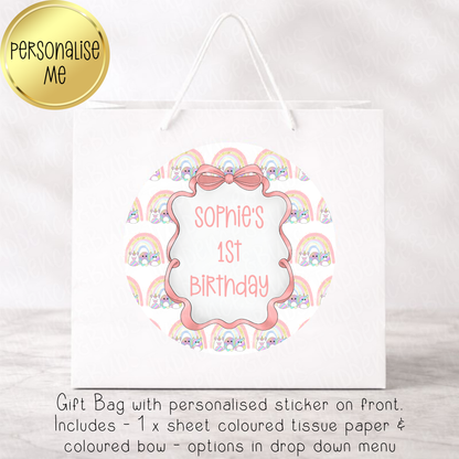 Squish Mallow Themed Gift Bag - Pastel or Rainbow