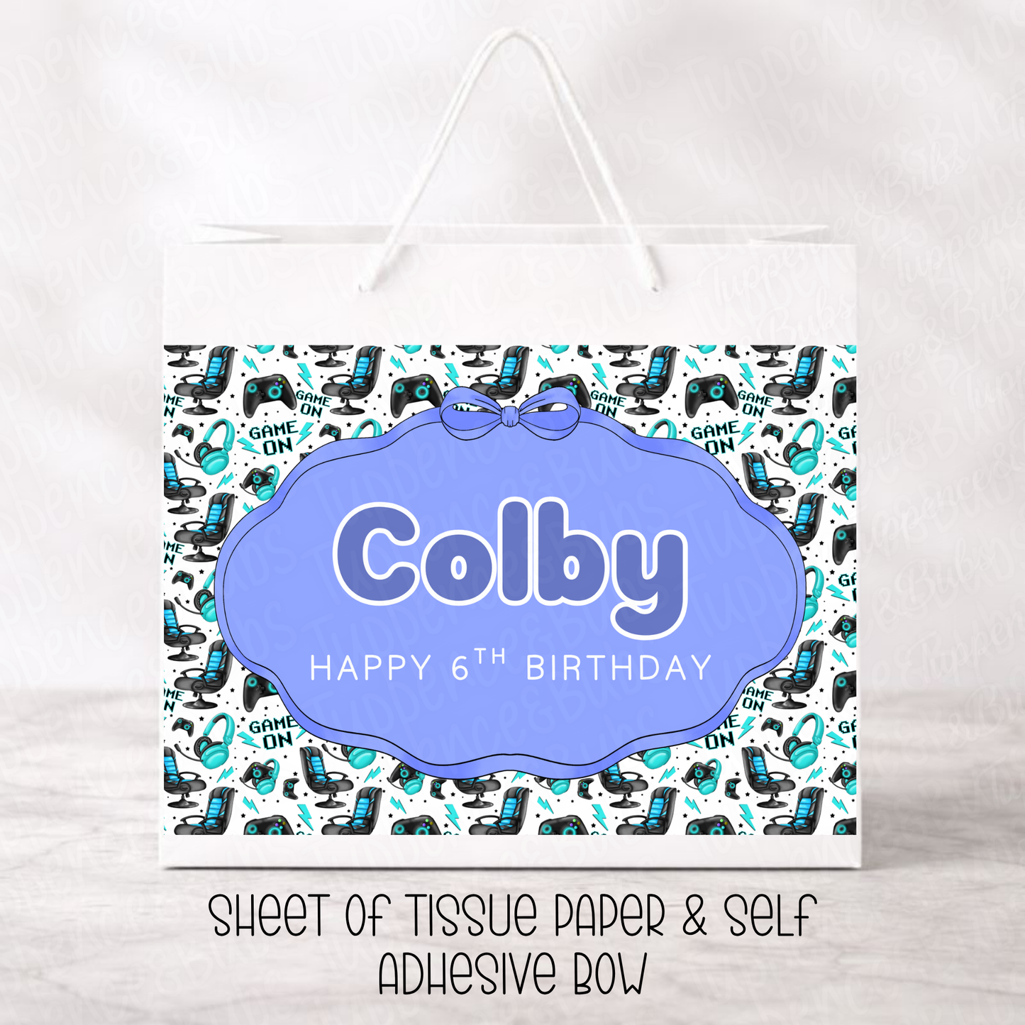 Custom Gaming Gift Bag - 4 Options