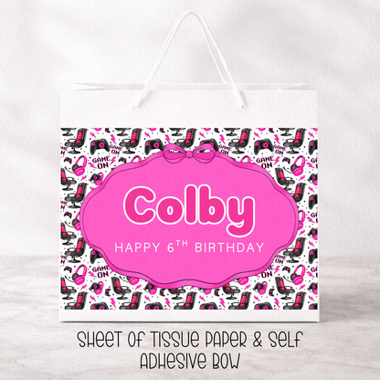Custom Gaming Gift Bag - 4 Options