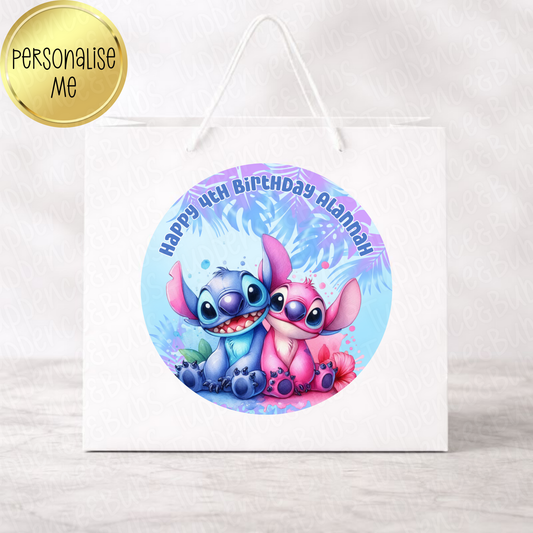 Stitch & Angel Inspired Gift Bag