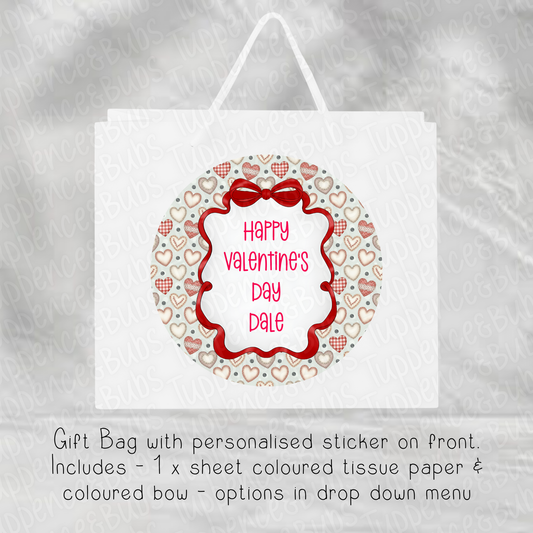 Valentine's Themed Gift Bag