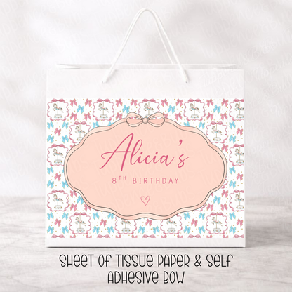 Carousel Gift Bag - 2 Options
