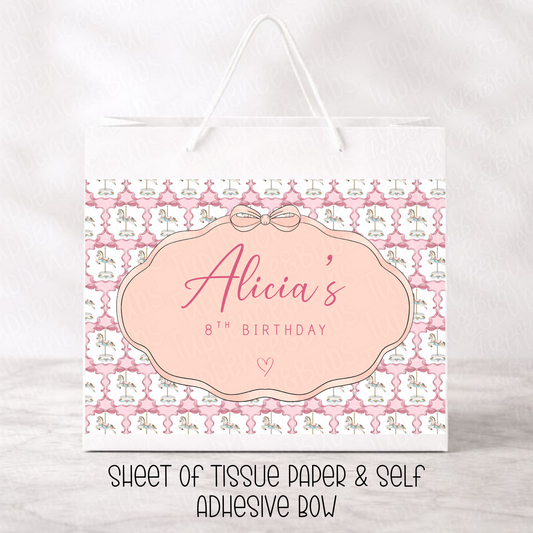 Carousel Gift Bag - 2 Options