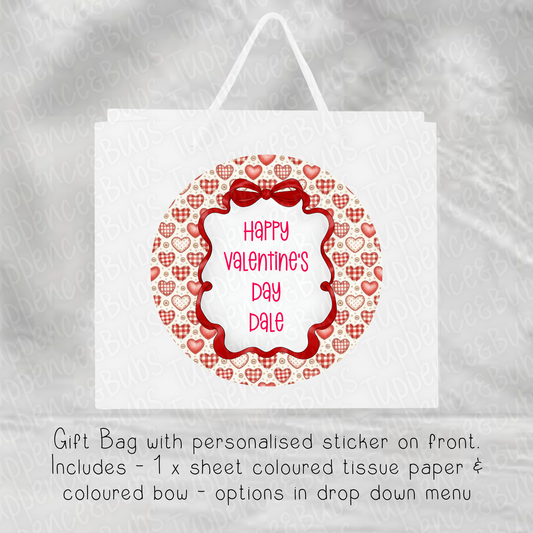 Valentine's Themed Gift Bag