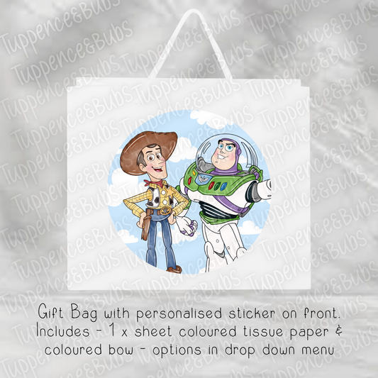 Toy Themed Gift Bag - 2 Designs