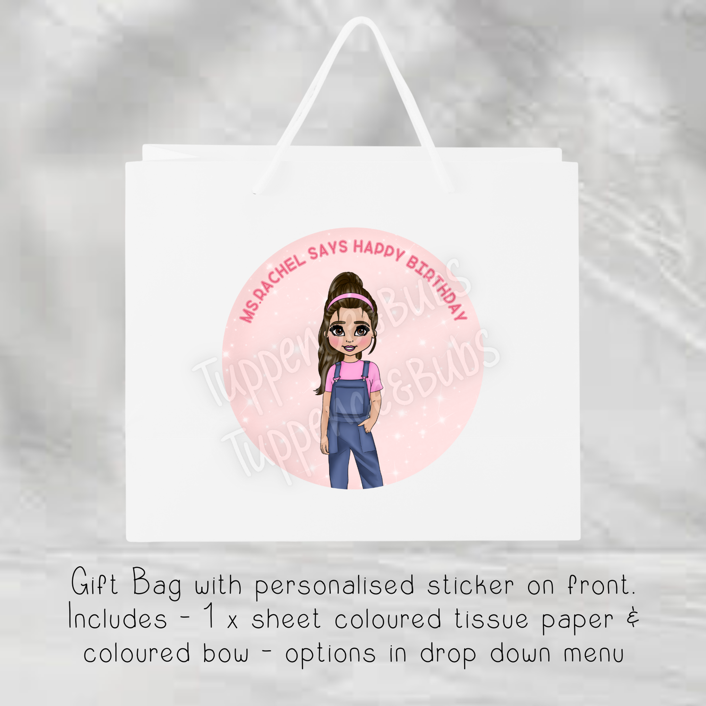 Ms.Rachel Inspired Gift Bag - 2 Sizes Available
