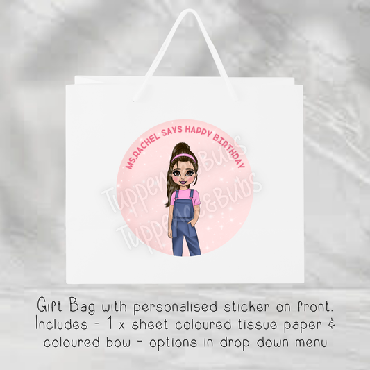 Ms.Rachel Inspired Gift Bag - 2 Sizes Available