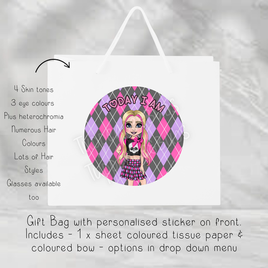 Monster High Inspired Gift Bag