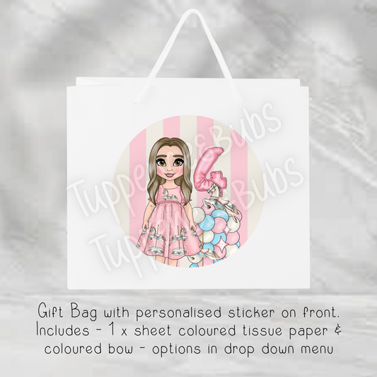 Carousel Themed Gift Bag - Any Age