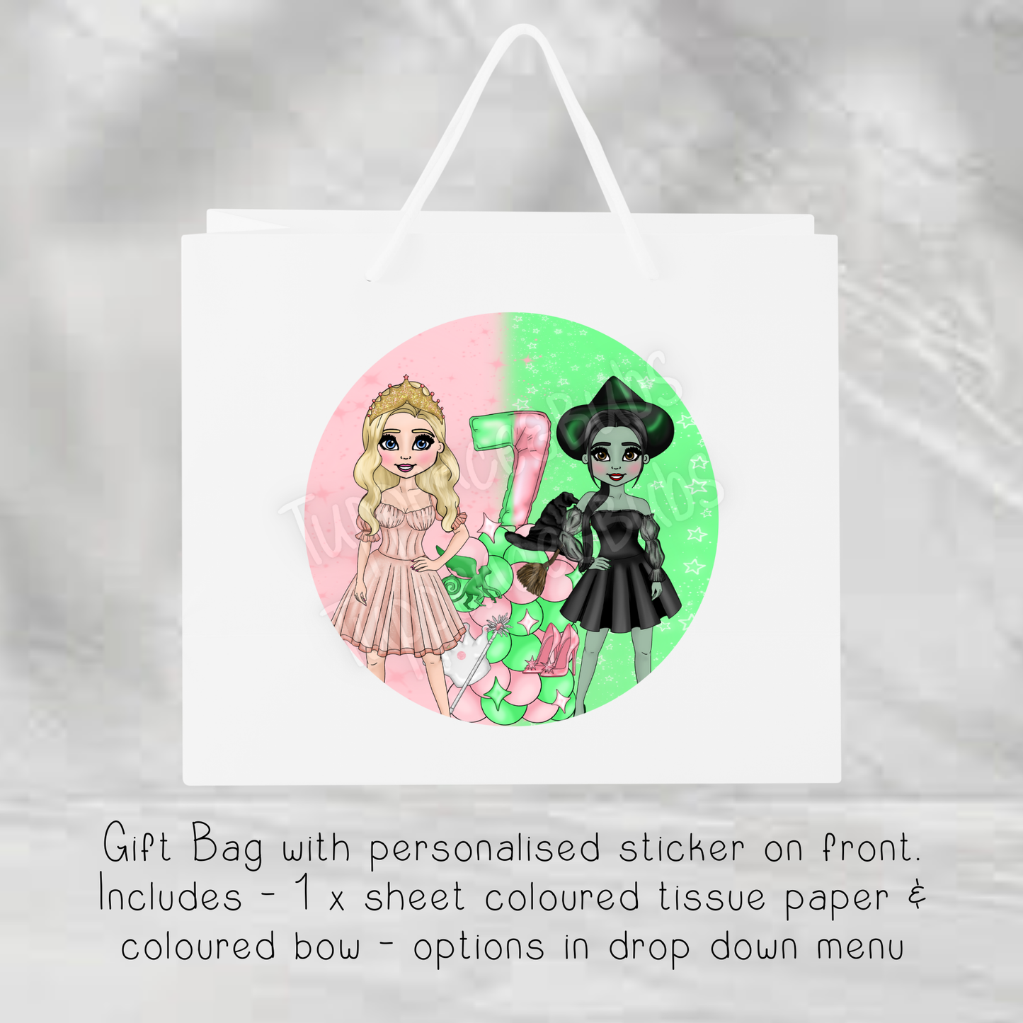 Wicked Inspired Gift Bag - 2 sizes available