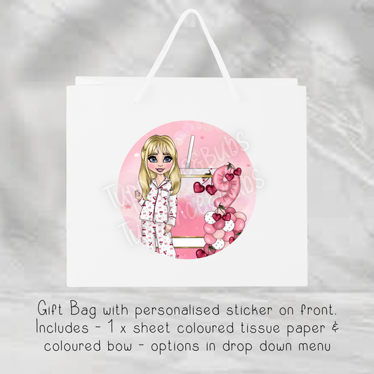 Cherry Make Up Gift Bag - 2 Sizes Available