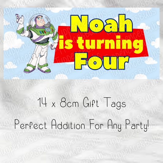 Toy Story Themed Labels