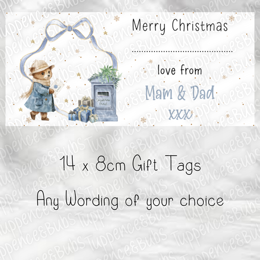 Bunny/Bear Themed Gift Tags - 4 Designs