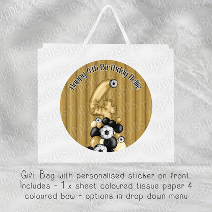 Football Gift Bag - 7 Designs