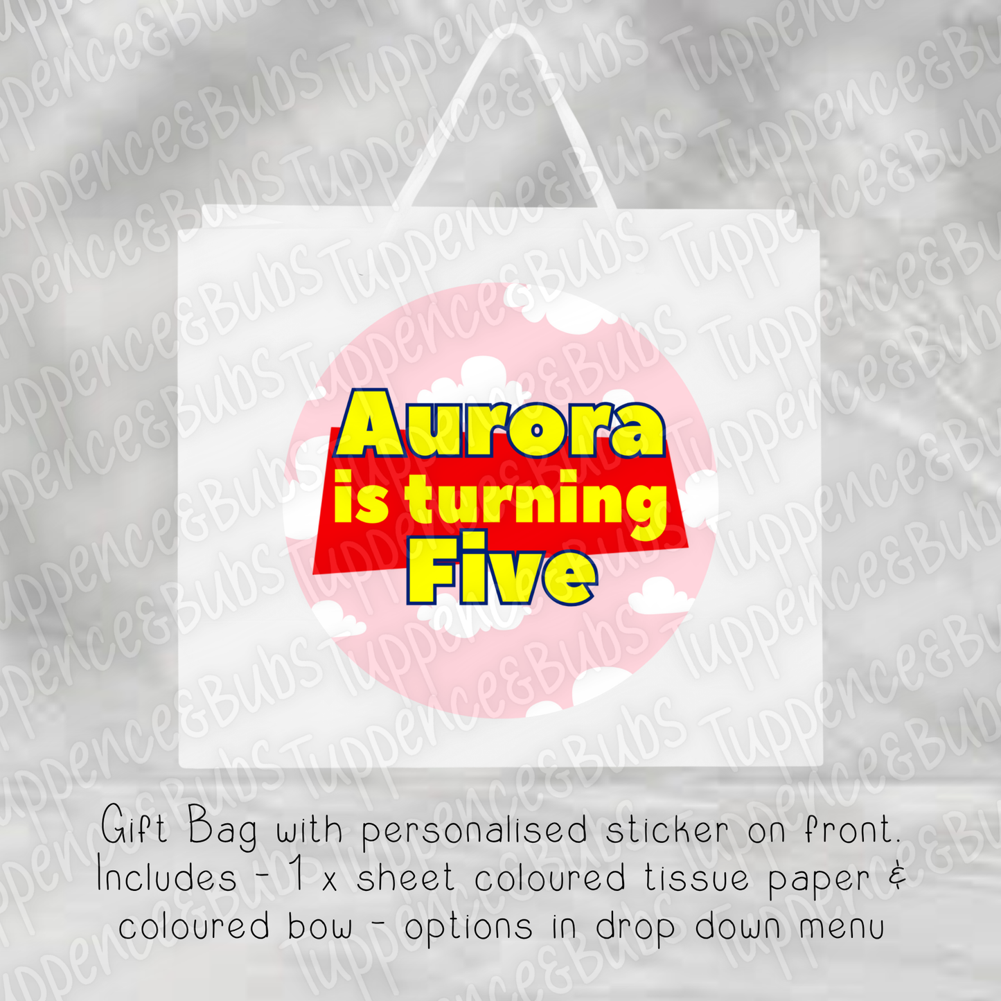 Toy Inspired Gift Bag - 2 Colours