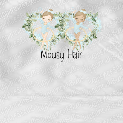 Cute Gymnastic Themed Card