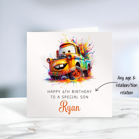 Mater Inspired Birthday Card