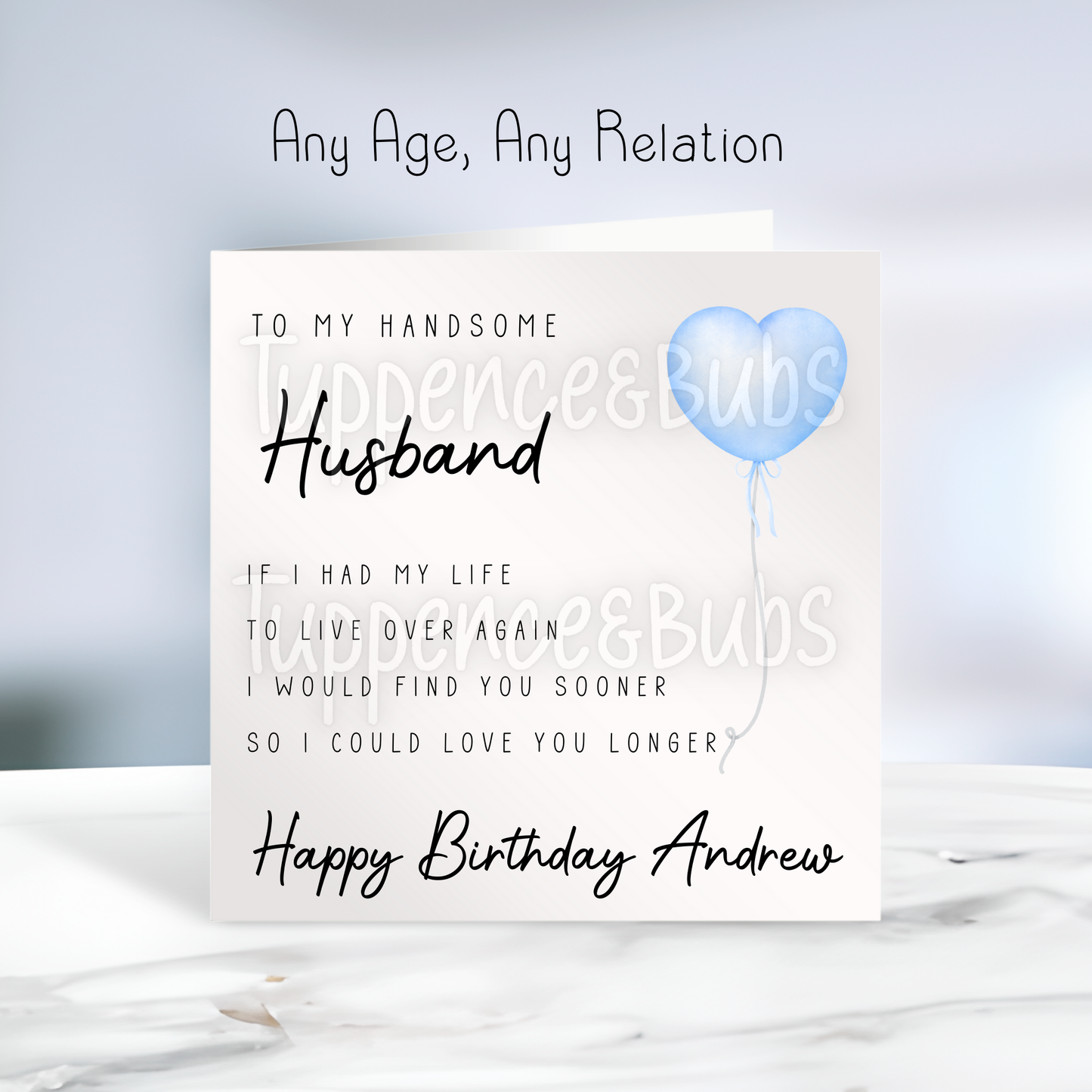 Balloon Birthday Card