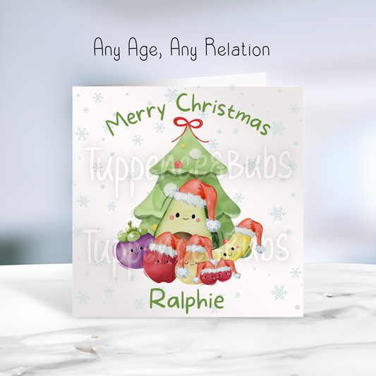 Fruit Inspired Christmas Card