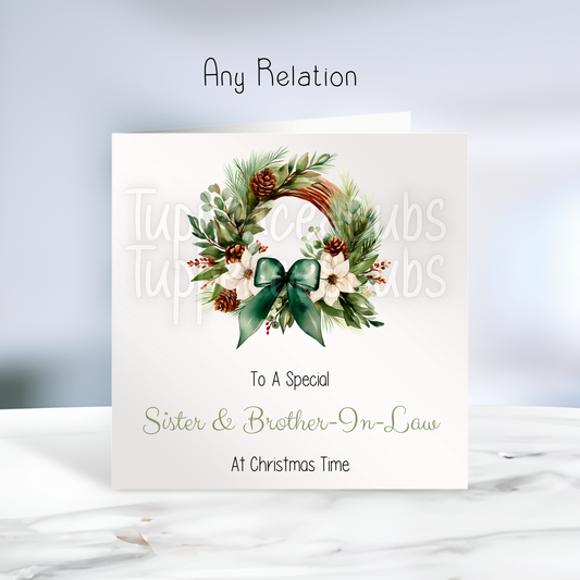 Eucalyptus Inspired Christmas Card