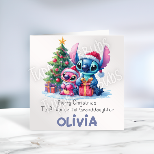 Stitchmas Inspired Christmas Card