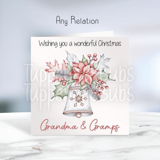 Christmas Bell Christmas Card