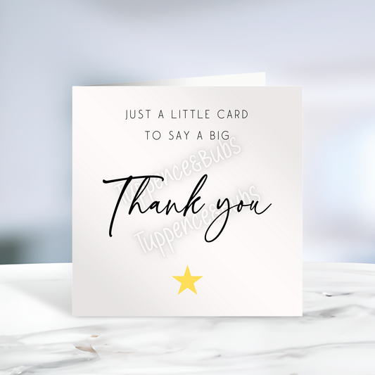 Thank You Card