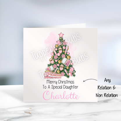 Beauty Inspired Christmas Card