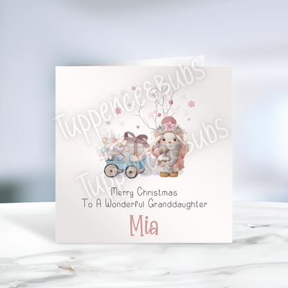 Bunny Christmas Card