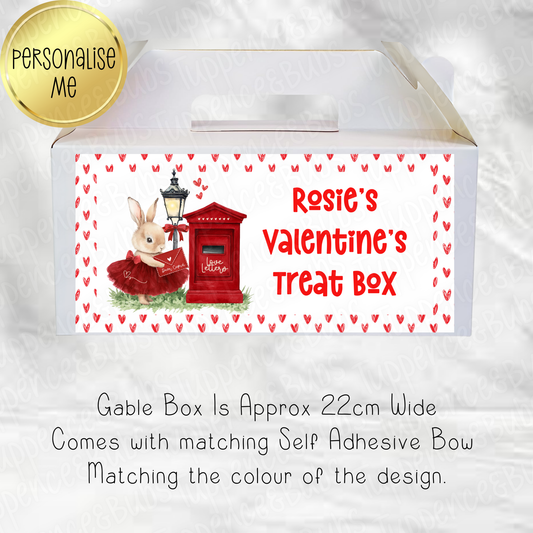 Bear/Bunny Themed Valentine's Treat Box