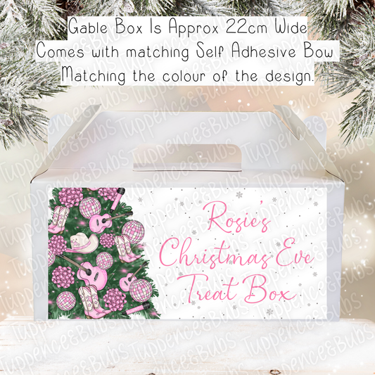 Country Music Themed Christmas Gable Box