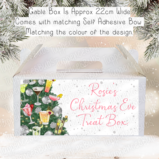 Cocktail Inspired Christmas Gable Box