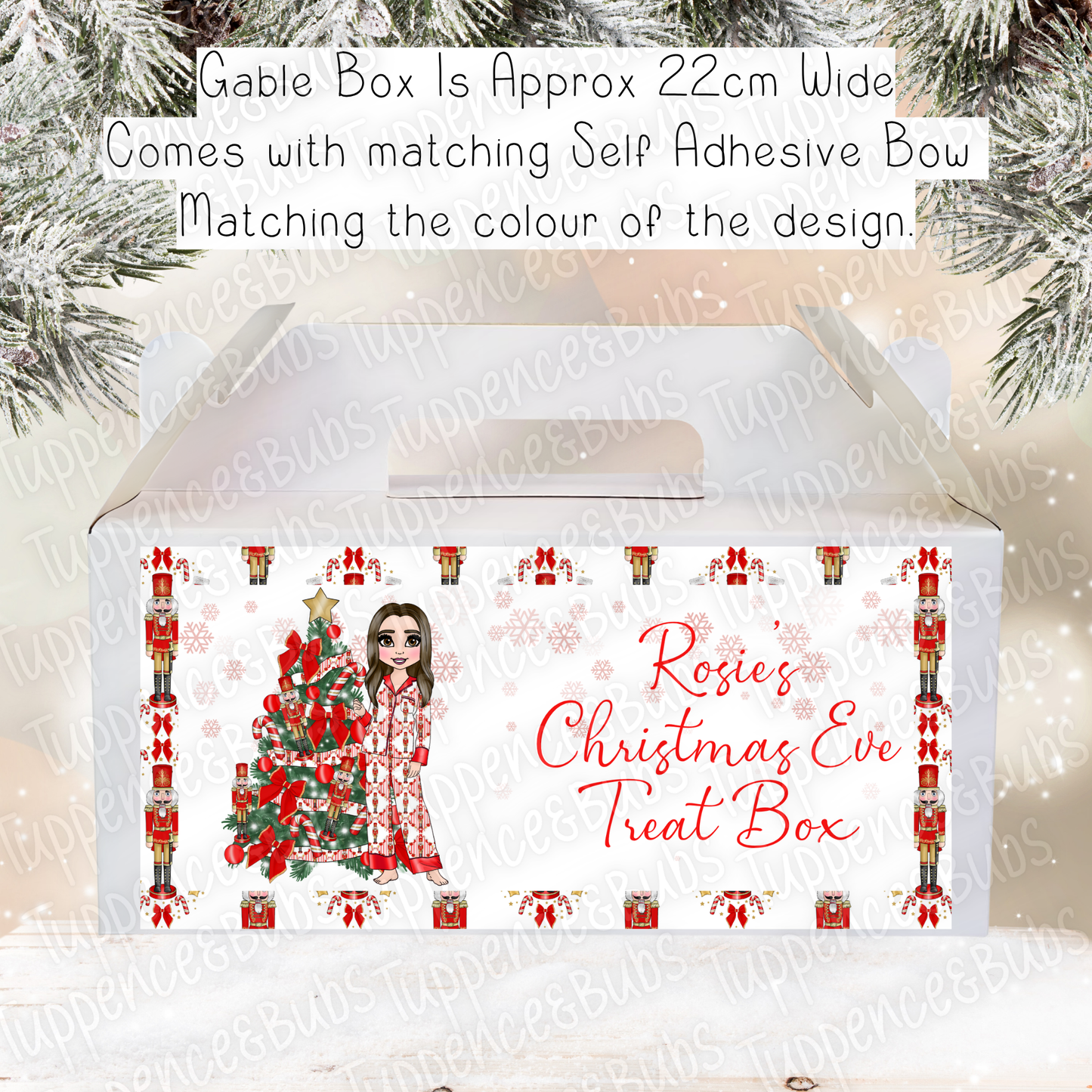 Nutcracker Themed Christmas Treat Box