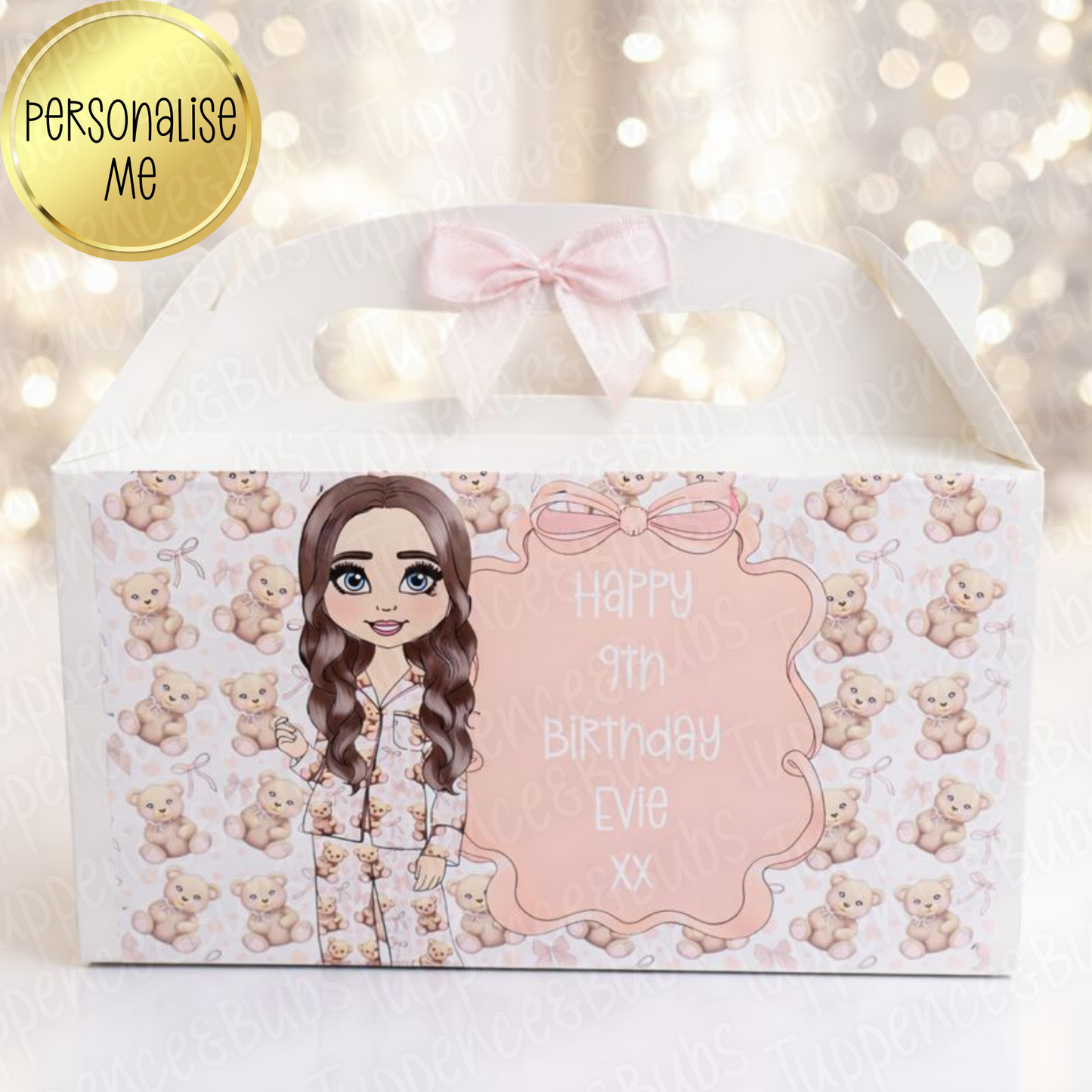 Bear PJ's Styled Party Box
