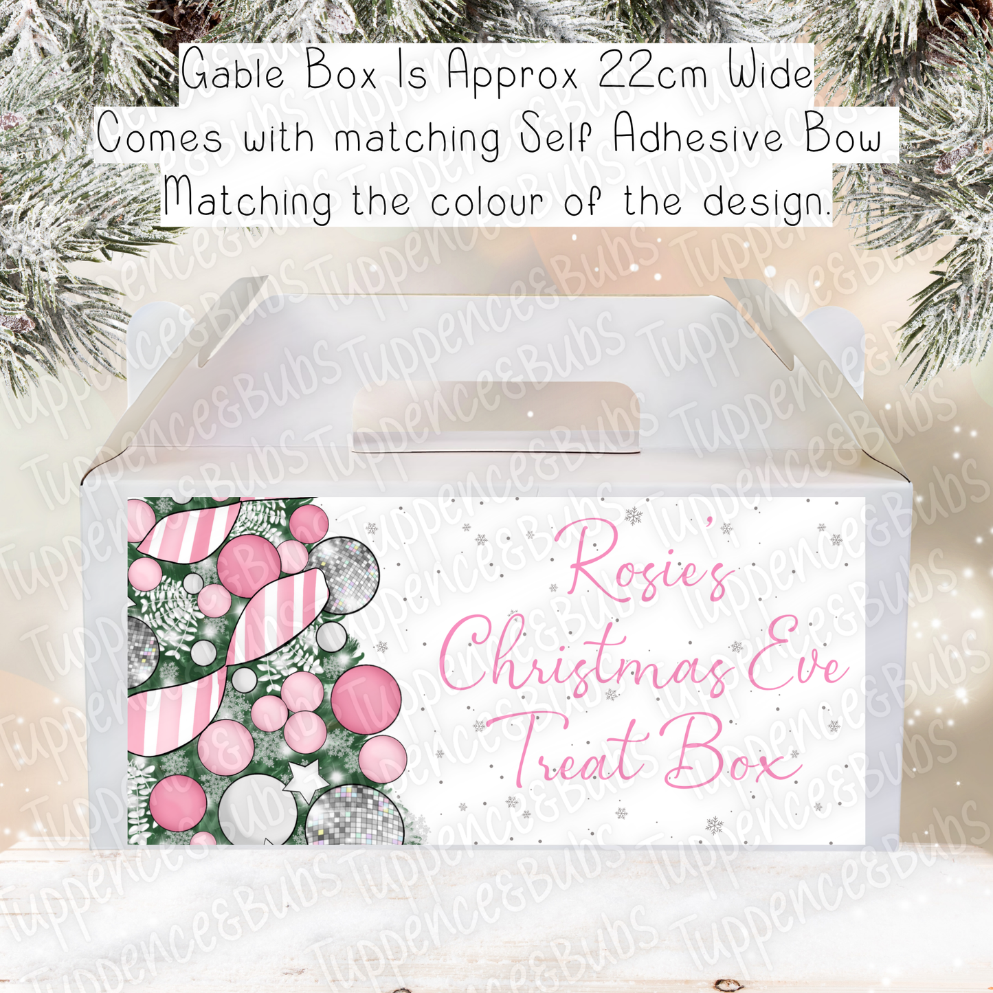 Beauty Inspired Christmas Treat Box - 2 Designs